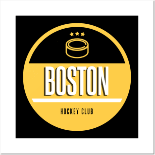 Boston hockey club Posters and Art